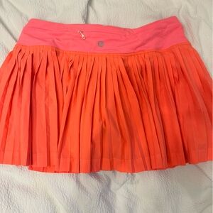 lululemon Pleat to Street Skirt Grapefruit